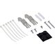 InLine InLine® Desktop Consolidation Point Box 6x Keystone RJ45, metal, light grey RAL7035