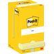 Post-it Post-It 654-CY, Square, Yellow, Paper, PEFC, 76 mm, 76 mm