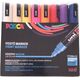 UNI-BALL POSCA PC-5M Różne kolory 16 szt.