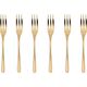 Sambonet Sambonet Taste PVD 6 Cake Forks Set