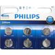 Philips Philips CR2032P601B, CR2032, Lithium, 6 pc(s), Silver