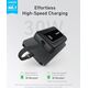 Anker Power Bank with Built-In USB-C Cable | A1688H11 | 10000 mAh | Black