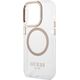 Guess GUHMP15XHTRMD iPhone 15 Pro Max 6.7" złoty/gold hard case Metal Outline Magsafe