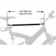 Thule Bike Frame Adapter, Frame adapter, Black