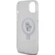 Etui Karl Lagerfeld KLHMP15MHMRSKCH Apple iPhone 15 Plus / 14 Plus hardcase Ring Stand Karl&Choupettte MagSafe biały/white