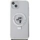 Etui Karl Lagerfeld KLHMP15SHMRSKCH Apple iPhone 15 / 14 / 13 hardcase Ring Stand Karl&Choupettte MagSafe biały/white