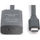 Active USB-C Extension Cable, 10m 5G, USB 3.2 Gen1, USB-C - USB-C (M/F)