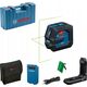 BOSCH.CROSS LASER GLL 20-22 G GREEN USB-C 1x BA 3.7V 3.0Ah XL + HOLDER LB 10 CASE