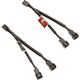 Noctua 3-pin - 3-pin x2, 0.11m, Czarny (NA-SYC2)