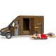 Bruder bruder MB Sprinter UPS with driver and accessories, model vehicle (brown)