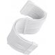 SilverStone SilverStone power supply extension cable SST-PP07E-MBW-V2, 24pin ATX (white, 30cm)
