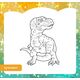 Skrzat Fluo-dinozaury 77643