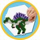 SES SES Koraliki prasowanka dino 2100szt 06202 62026