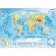 Trefl Puzzle 1000el - Mapa fizyczna świata (10463)