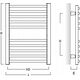 Καλοριφέρ μπάνιου Instal-Projekt AMBR-40/120 R350 420W ΛΕΥΚΟ 8593034 5905253093197