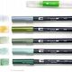 Σετ ακουαρέλας Tombow GREENERY 10 τεμαχίων 8766564 4003198130258