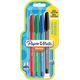 Paper Mate PAPER MATE Kugelschreiber InkJoy 100 Kappe 4er M 1,0mm Blister 10034720 3501179567181