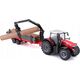 Bburago Traktor CIĄGNIK TRAKTOR MASSEY FERGUSON Bburago