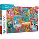 Trefl PUZZLE 500EL TREFL DISNEY NA PRZESTRZENI LAT PUD