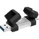 Pendrive Silicon Power Pendrive Silicon Power Mobile C51 256GB USB-A USB 3.2 Type-C 200MB/s Srebrny