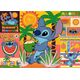 Trefl Puzzle 500 elementów Wakacje ze Stichem Lilo i Stitch