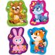 Roter Kafer Baby puzzle piankowe Zwierzęta leśne RK6010-06