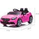 Milly Mally Milly Mally Pojazd na akumulator Mercedes-Benz SLC Pink