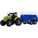 LeanToys Traktor z Przyczepka Dla Konia Dźwięk Zielony Farma