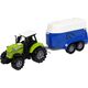 LeanToys Traktor z Przyczepka Dla Konia Dźwięk Zielony Farma