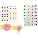 LeanToys Zestaw Kosmetyków Do Makijażu DIY Akcesoria Kuferek
