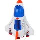 LeanToys Misja Kosmiczna Zestaw Kosmiczny Rakieta Kosmonauta Kosmos 2 ELE