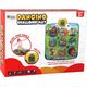LeanToys Mata Do Tańczenia Z Motywem Dinozaurów 90cm x 86cm