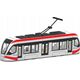 Bburago BBU 19cm Tramwaj red/yellow BW PB 32105