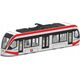 Bburago BBU 19cm Tramwaj red/yellow BW PB 32105