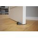 Twinco ALBA Türkeil DOORPOP1 N, aus Elastomer, schwarz Anti-Rutsch-Türblock aus Elastomer, Maße: (B)80 mm x (T)30 x - 1 Stück (DOORPOP1 N)