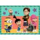 Trefl PUZZLE 4w1 Zwariowane Minionki 34648