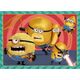 Trefl PUZZLE 4w1 Zwariowane Minionki 34648