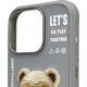 Nimmy iPhone 16 Pro 6.3" case gray/grey Cool&Cute 2.0 Bear