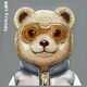 Nimmy iPhone 16 Pro 6.3" case gray/grey Cool&Cute 2.0 Bear