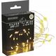 Lampki choinkowe Christmas decoration LAMPKI DRUCIKI NA BATERIE GIRLANDA 100 LED CIEPŁY BIAŁY