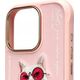 Nimmy iPhone 16 Pro 6.3" Case Pink Glasses Cool Cat