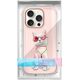 Nimmy iPhone 16 Pro 6.3" Case Pink Glasses Cool Cat