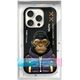 Nimmy iPhone 16 Pro 6.3" Case Black Cool&Cute 2.0 Monkey