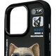 Nimmy iPhone 16 Pro 6.3" Case Black Cool&Cute 2.0 Dog