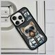 Nimmy iPhone 16 Pro 6.3" Case Black Cool&Cute 2.0 Dog