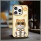 Nimmy case iPhone 16 Pro Max 6.9" khaki Cool&Cute 2.0 Cat