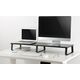 Mozos DUAL RISER S podstawka półka pod dwa monitory