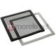 DEMCiflex Filtr 230mm Square black mesh/magnes (DF0010)