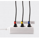 Organizer LABEL THE CABLE Rzep Czarny 10 sztuk  (LTC2510)