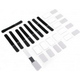 Organizer LABEL THE CABLE Rzep Czarny 10 sztuk  (LTC2510)
